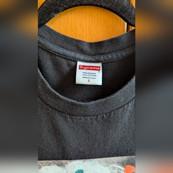 Supreme T-shirt Naomi black size L - Picture 4 of 4